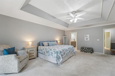 Spacious Golf Course Living with Poolside Charm. Nestled along on Indian Springs Country Club in Oklahoma - for sale on GolfHomes.com, golf home, golf lot