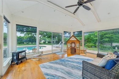 Spacious Golf Course Living with Poolside Charm. Nestled along on Indian Springs Country Club in Oklahoma - for sale on GolfHomes.com, golf home, golf lot