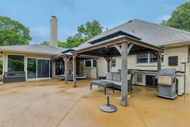 Spacious Golf Course Living with Poolside Charm. Nestled along on Indian Springs Country Club in Oklahoma - for sale on GolfHomes.com, golf home, golf lot