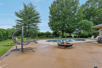 Spacious Golf Course Living with Poolside Charm. Nestled along on Indian Springs Country Club in Oklahoma - for sale on GolfHomes.com, golf home, golf lot