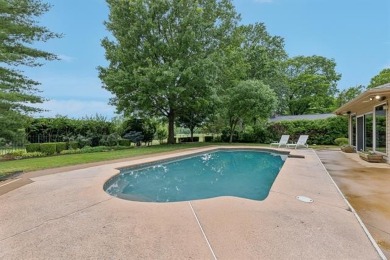Spacious Golf Course Living with Poolside Charm. Nestled along on Indian Springs Country Club in Oklahoma - for sale on GolfHomes.com, golf home, golf lot