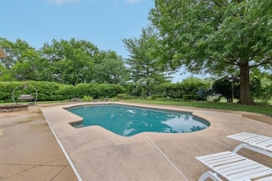 Spacious Golf Course Living with Poolside Charm. Nestled along on Indian Springs Country Club in Oklahoma - for sale on GolfHomes.com, golf home, golf lot