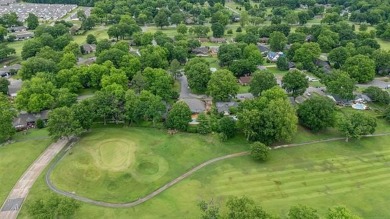 Spacious Golf Course Living with Poolside Charm. Nestled along on Indian Springs Country Club in Oklahoma - for sale on GolfHomes.com, golf home, golf lot