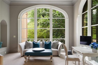 Stunning European-style home on over 1.7 acres of private on Bobby Jones Golf Club in Georgia - for sale on GolfHomes.com, golf home, golf lot