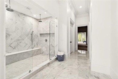 Stunning European-style home on over 1.7 acres of private on Bobby Jones Golf Club in Georgia - for sale on GolfHomes.com, golf home, golf lot