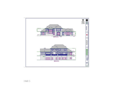 Custom modern French Country estate located on the 24th fairway on Governors Club in North Carolina - for sale on GolfHomes.com, golf home, golf lot