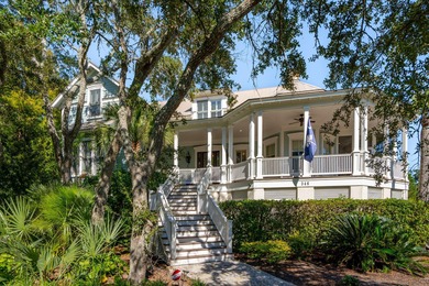 A very rare opportunity awaits at 346 Bayview Drive, set on one on Patriots Point Links on Charleston Harbor in South Carolina - for sale on GolfHomes.com, golf home, golf lot