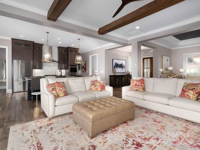 Discover refined lakeside living in this custom home completed on Mallard Head Country Club in North Carolina - for sale on GolfHomes.com, golf home, golf lot