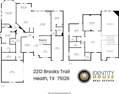 Life at 2212 Brooks Trail is defined by ease, energy, and access on Heath Golf and Yacht Club in Texas - for sale on GolfHomes.com, golf home, golf lot