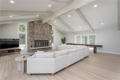 Timeless Sea Pines Architecture, Reimagined! Tucked within the on Sea Pines Golf and Resort  in South Carolina - for sale on GolfHomes.com, golf home, golf lot