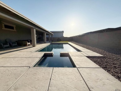 Discover the pinnacle of desert luxury in this stunning on Las Barrancas Golf Course in Arizona - for sale on GolfHomes.com, golf home, golf lot