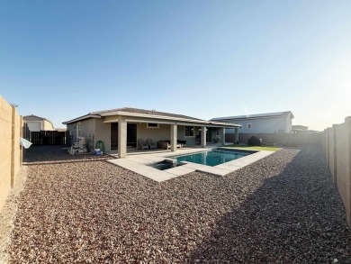 Discover the pinnacle of desert luxury in this stunning on Las Barrancas Golf Course in Arizona - for sale on GolfHomes.com, golf home, golf lot