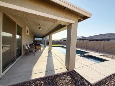 Discover the pinnacle of desert luxury in this stunning on Las Barrancas Golf Course in Arizona - for sale on GolfHomes.com, golf home, golf lot
