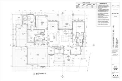 Newly designed plan by Stone Design Group featuring two main on Crane Creek Country Club in Idaho - for sale on GolfHomes.com, golf home, golf lot