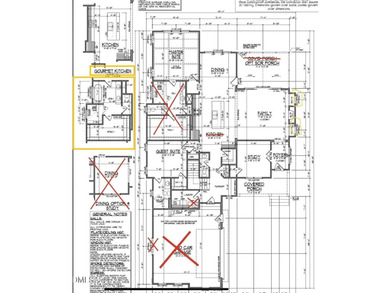 Proposed new construction on beautiful golf lot by Chamberlain on Chapel Ridge Golf Club in North Carolina - for sale on GolfHomes.com, golf home, golf lot