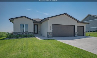 Welcome to this stunning, modern home located in the highly on Whispering Creek Golf Club in Iowa - for sale on GolfHomes.com, golf home, golf lot