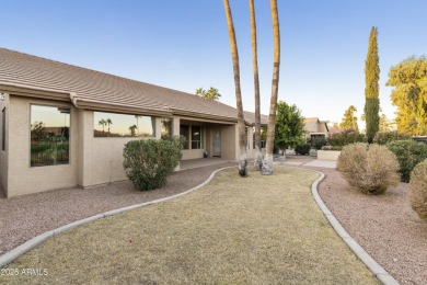 Perfectly situated on the fairway of the #6 hole of the Palms in on Oakwood Golf Club  in Arizona - for sale on GolfHomes.com, golf home, golf lot