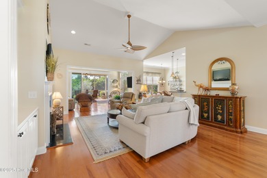 Discover exceptional living in this move-in ready, single-story on Compass Pointe Golf Course in North Carolina - for sale on GolfHomes.com, golf home, golf lot