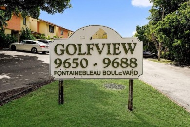 Very neat and beautiful 2BD/2BA condo in all-ages Golfview CL on Fontainebleau Golf Course in Florida - for sale on GolfHomes.com, golf home, golf lot