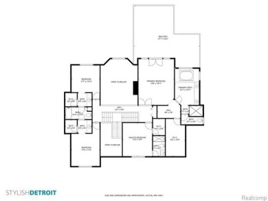 Open Sunday, July 20th (1-3 pm). Exclusive Oakhurst Golf & on Oakhurst Golf and Country Club in Michigan - for sale on GolfHomes.com, golf home, golf lot