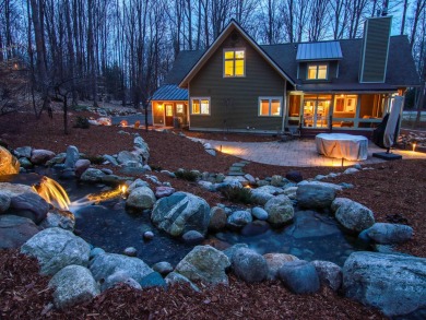 Peaceful and private, this entirely renovated home where no on Crystal Mountain Golf Course in Michigan - for sale on GolfHomes.com, golf home, golf lot