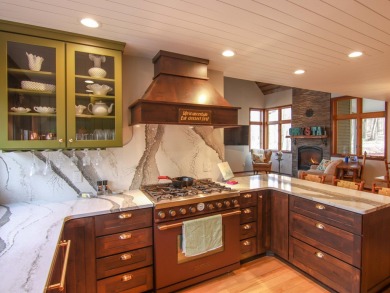 Peaceful and private, this entirely renovated home where no on Crystal Mountain Golf Course in Michigan - for sale on GolfHomes.com, golf home, golf lot