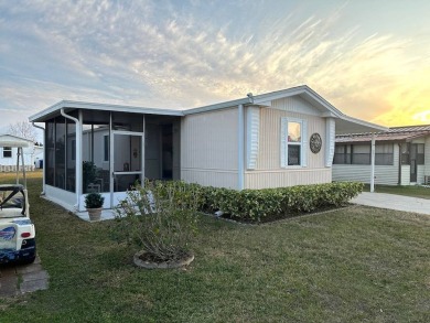 2023 AC UNIT! MOTIVATED SELLER! BEAUTIFULLY MAINTAINED 2-BEDROOM on Anglers Green Golf Course in Florida - for sale on GolfHomes.com, golf home, golf lot