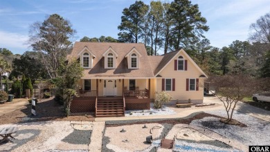 Don't miss out on this incredible canal-front home situated on on Duck Woods Country Club in North Carolina - for sale on GolfHomes.com, golf home, golf lot
