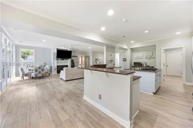 Discover refined Lowcountry living in this beautifully updated on Palmetto Hall Golf Course in South Carolina - for sale on GolfHomes.com, golf home, golf lot