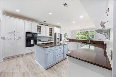 Discover refined Lowcountry living in this beautifully updated on Palmetto Hall Golf Course in South Carolina - for sale on GolfHomes.com, golf home, golf lot