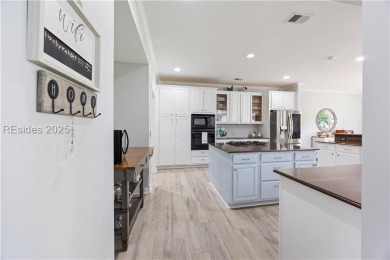 Discover refined Lowcountry living in this beautifully updated on Palmetto Hall Golf Course in South Carolina - for sale on GolfHomes.com, golf home, golf lot