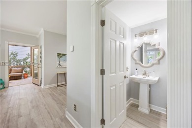 Discover refined Lowcountry living in this beautifully updated on Palmetto Hall Golf Course in South Carolina - for sale on GolfHomes.com, golf home, golf lot