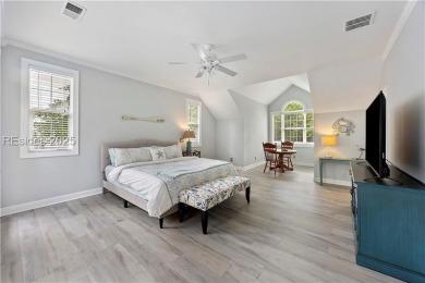 Discover refined Lowcountry living in this beautifully updated on Palmetto Hall Golf Course in South Carolina - for sale on GolfHomes.com, golf home, golf lot