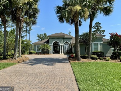 Elegant Arthur Rutenberg designed home is perfectly situated on The Club At Osprey Cove in Georgia - for sale on GolfHomes.com, golf home, golf lot