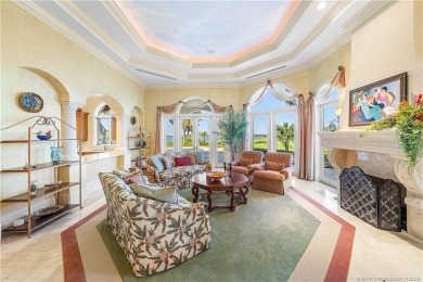 Water, water everywhere! This stunning Sailfish Point residence on Sailfish Point Golf Club, Inc. in Florida - for sale on GolfHomes.com, golf home, golf lot