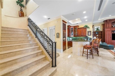 Water, water everywhere! This stunning Sailfish Point residence on Sailfish Point Golf Club, Inc. in Florida - for sale on GolfHomes.com, golf home, golf lot