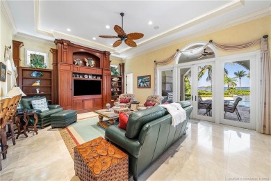 Water, water everywhere! This stunning Sailfish Point residence on Sailfish Point Golf Club, Inc. in Florida - for sale on GolfHomes.com, golf home, golf lot