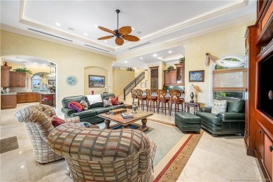 Water, water everywhere! This stunning Sailfish Point residence on Sailfish Point Golf Club, Inc. in Florida - for sale on GolfHomes.com, golf home, golf lot