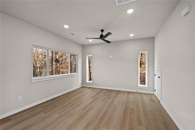 Modern new construction in Bella Vista with stunning on Bella Vista Country Club - Berksdale in Arkansas - for sale on GolfHomes.com, golf home, golf lot