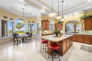 Water, water everywhere! This stunning Sailfish Point residence on Sailfish Point Golf Club, Inc. in Florida - for sale on GolfHomes.com, golf home, golf lot