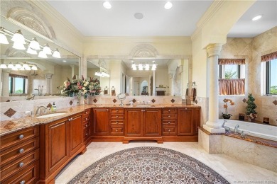 Water, water everywhere! This stunning Sailfish Point residence on Sailfish Point Golf Club, Inc. in Florida - for sale on GolfHomes.com, golf home, golf lot