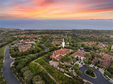 Indulge in elegant coastal living at this opulent ocean-view on Pelican Hill Golf Club in California - for sale on GolfHomes.com, golf home, golf lot