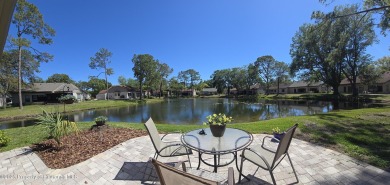 LOCATION! LOCATION! BEST WATER VIEW IN MANOR PLACE VILLAGE! This on Timber Pines Golf Course in Florida - for sale on GolfHomes.com, golf home, golf lot