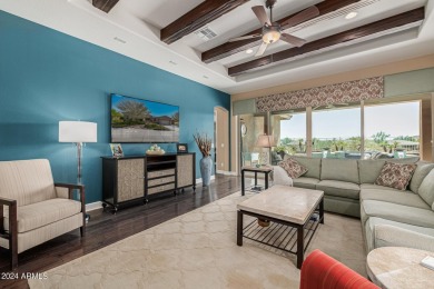 Luxury meets tranquility in this stunning David Weekley home on Estrella Mountain Ranch Golf Course in Arizona - for sale on GolfHomes.com, golf home, golf lot