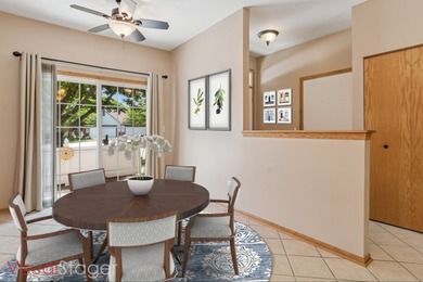 2 Bedrooms Upstairs, 1 More Bedroom/Craft Room Downstairs With on The Links at Carillon in Illinois - for sale on GolfHomes.com, golf home, golf lot