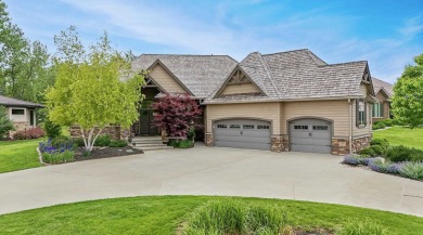 Come home to 781 Crooked Tree Lane, an exquisite, executive on Dakota Dunes Country Club in South Dakota - for sale on GolfHomes.com, golf home, golf lot