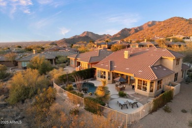 Stunning home in Sunrise Point, a sought-after enclave in on Sanctuary Golf Course At WestWorld in Arizona - for sale on GolfHomes.com, golf home, golf lot