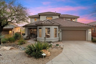 Stunning home in Sunrise Point, a sought-after enclave in on Sanctuary Golf Course At WestWorld in Arizona - for sale on GolfHomes.com, golf home, golf lot