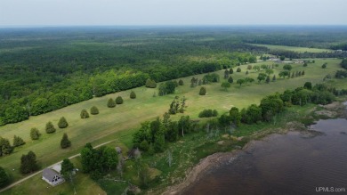 Beautiful 9 hole golf course on 57 acres with 2000 feet of on Nahma Club in Michigan - for sale on GolfHomes.com, golf home, golf lot