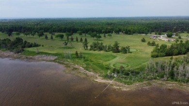 Beautiful 9 hole golf course on 57 acres with 2000 feet of on Nahma Club in Michigan - for sale on GolfHomes.com, golf home, golf lot